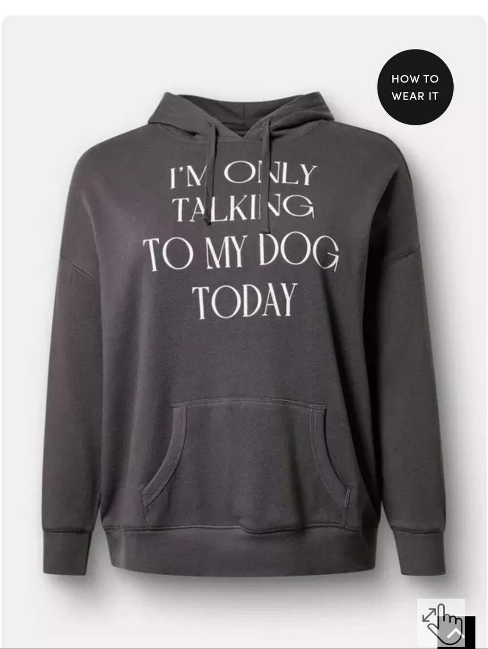 Torrid Im Only Talking To My Dog Sweatshirt Size 4  Size 26 New